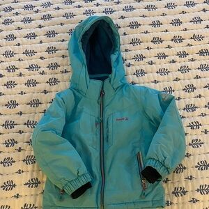 Kamik size 4 kids ski/snow Jacket with removable hood